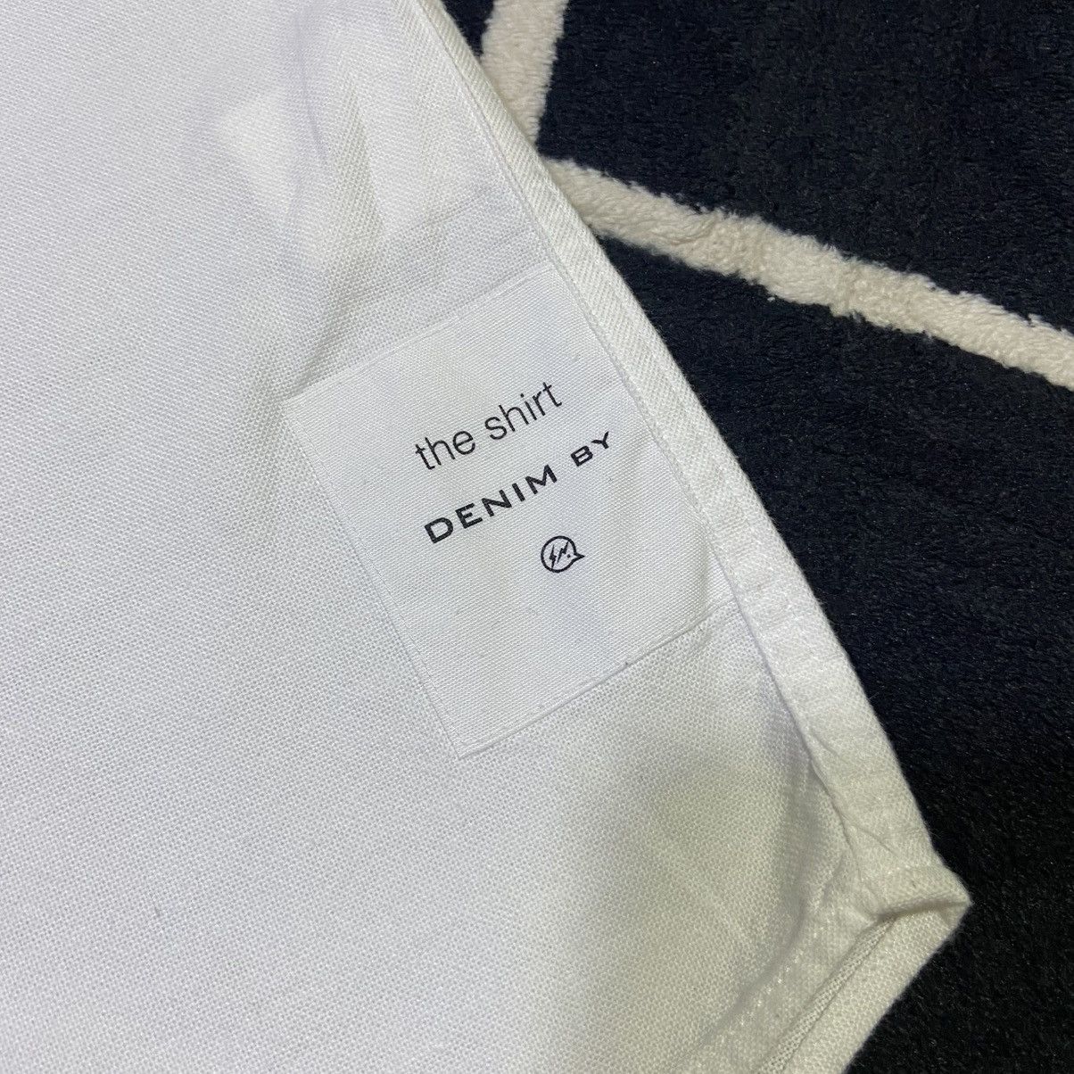 Fragment Design × Japanese Brand × Vanquish Denim By Vanquish & Fragment Button Up S/S Shirt Size US M / EU 48-50 / 2 - 5 Thumbnail