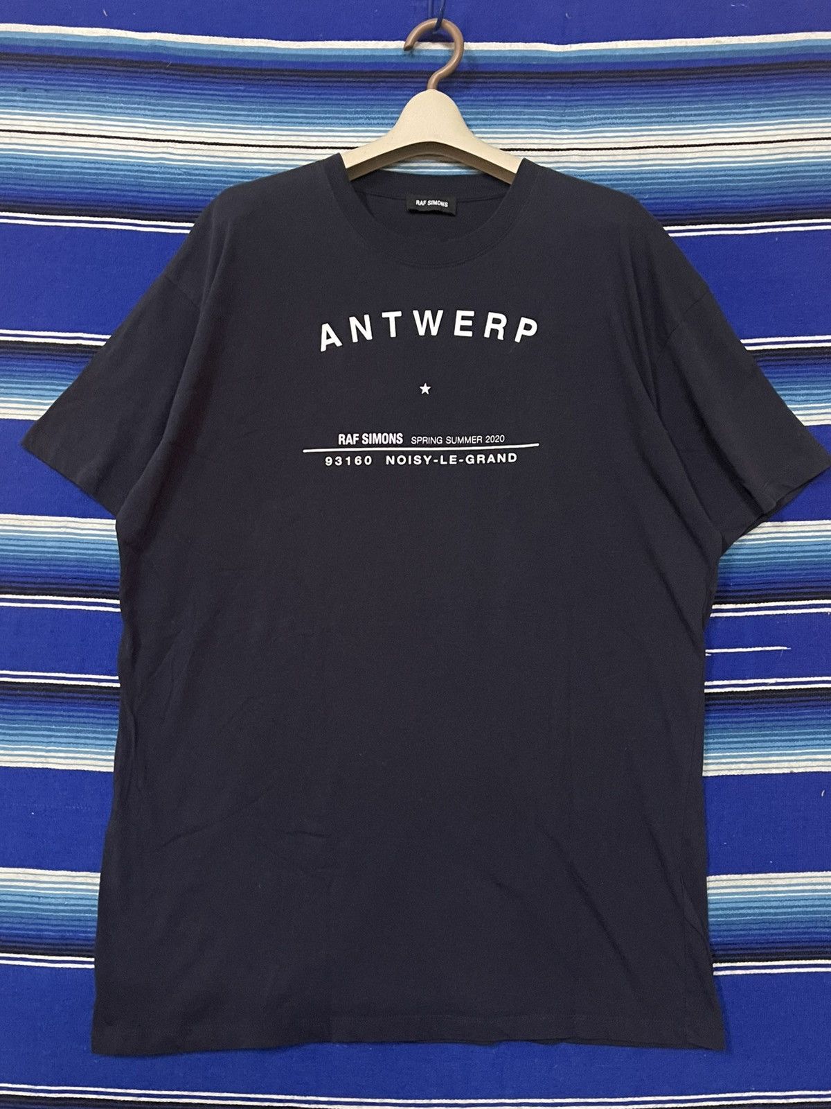 Raf Simons SS20 RAF Simon Antwerp Tour T-shirt Size L Size US L / EU 52-54 / 3 - 15 Thumbnail
