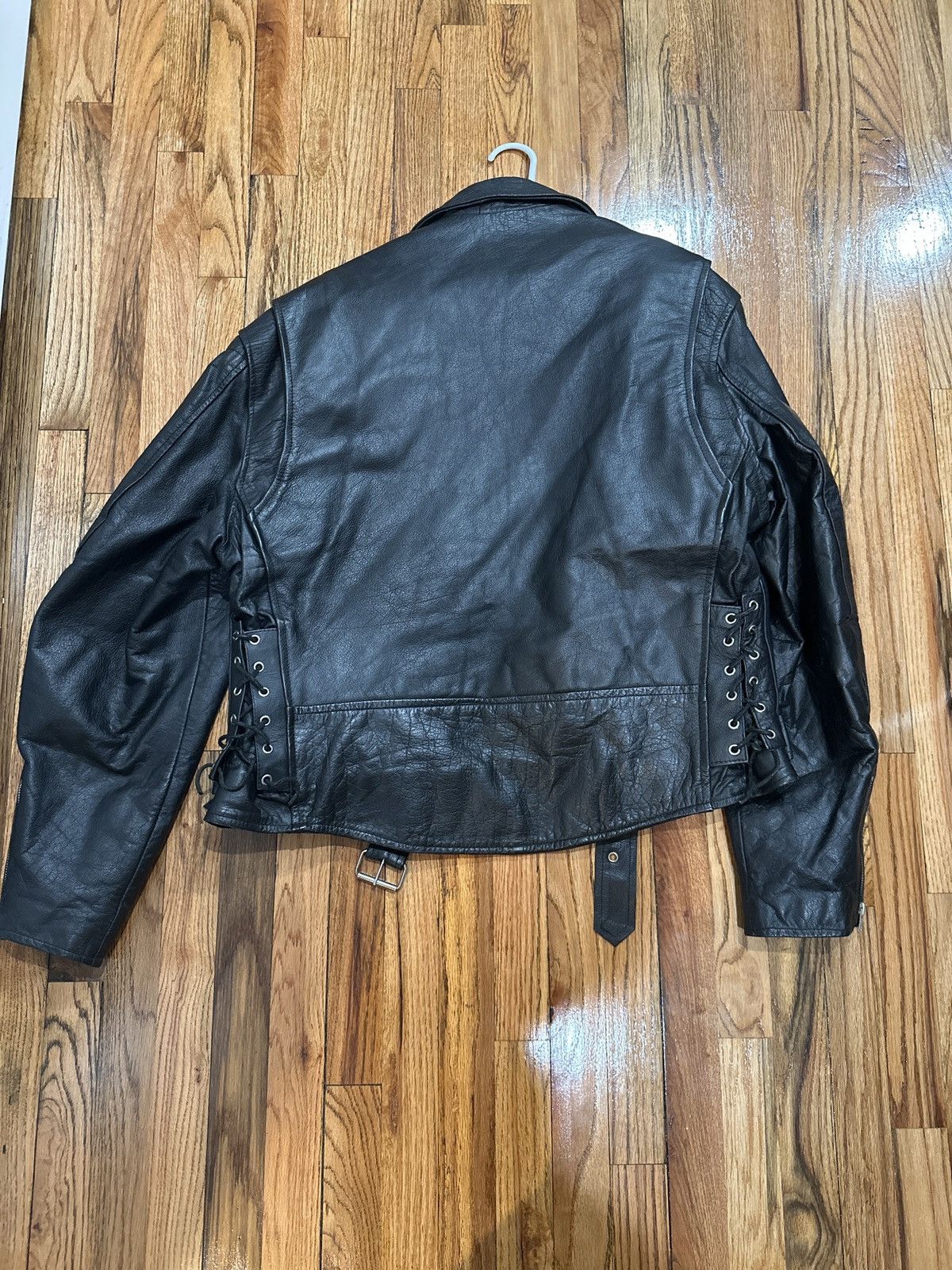 Vintage vintage leather, biking jacket Size US M / EU 48-50 / 2 - 2 Thumbnail