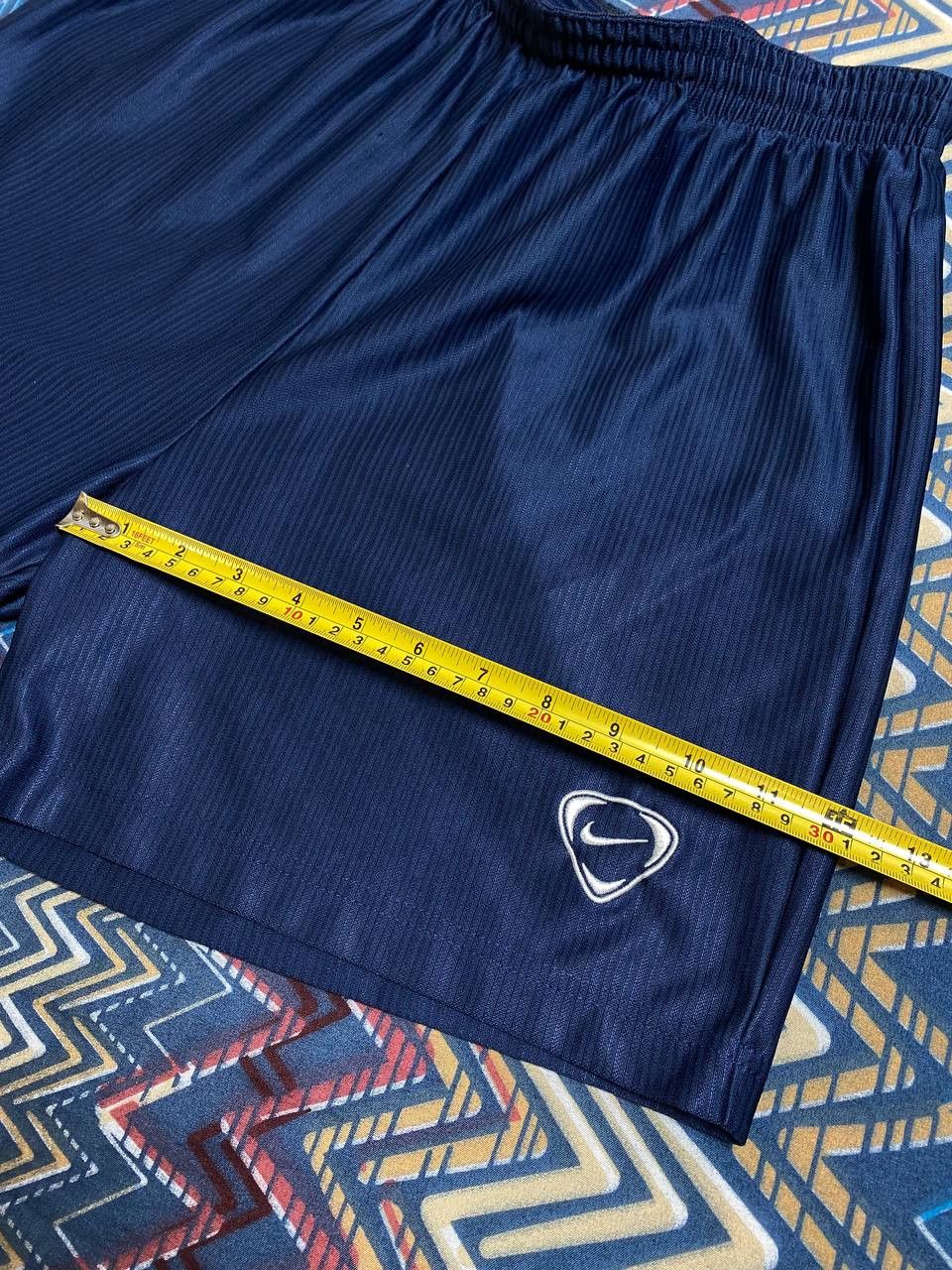 Nike blue shorts sportwear logo Y2K NIKE size S Vintage Size US 30 / EU 46 - 9 Thumbnail