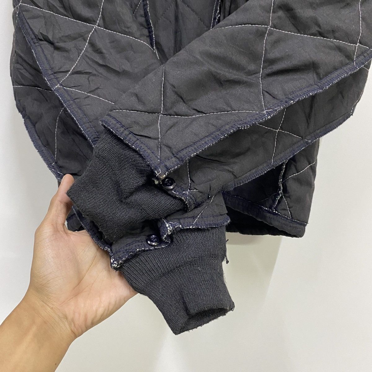 Vintage Vintage Topps FR Nomex IIIA Liner Bomber Black Small Size US S / EU 44-46 / 1 - 8 Thumbnail