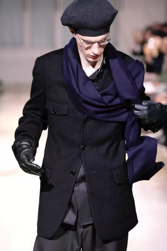 Yohji Yamamoto Yohji Yamamoto 08aw Centennial Leather Collar Shirt Size US M / EU 48-50 / 2 - 5 Thumbnail