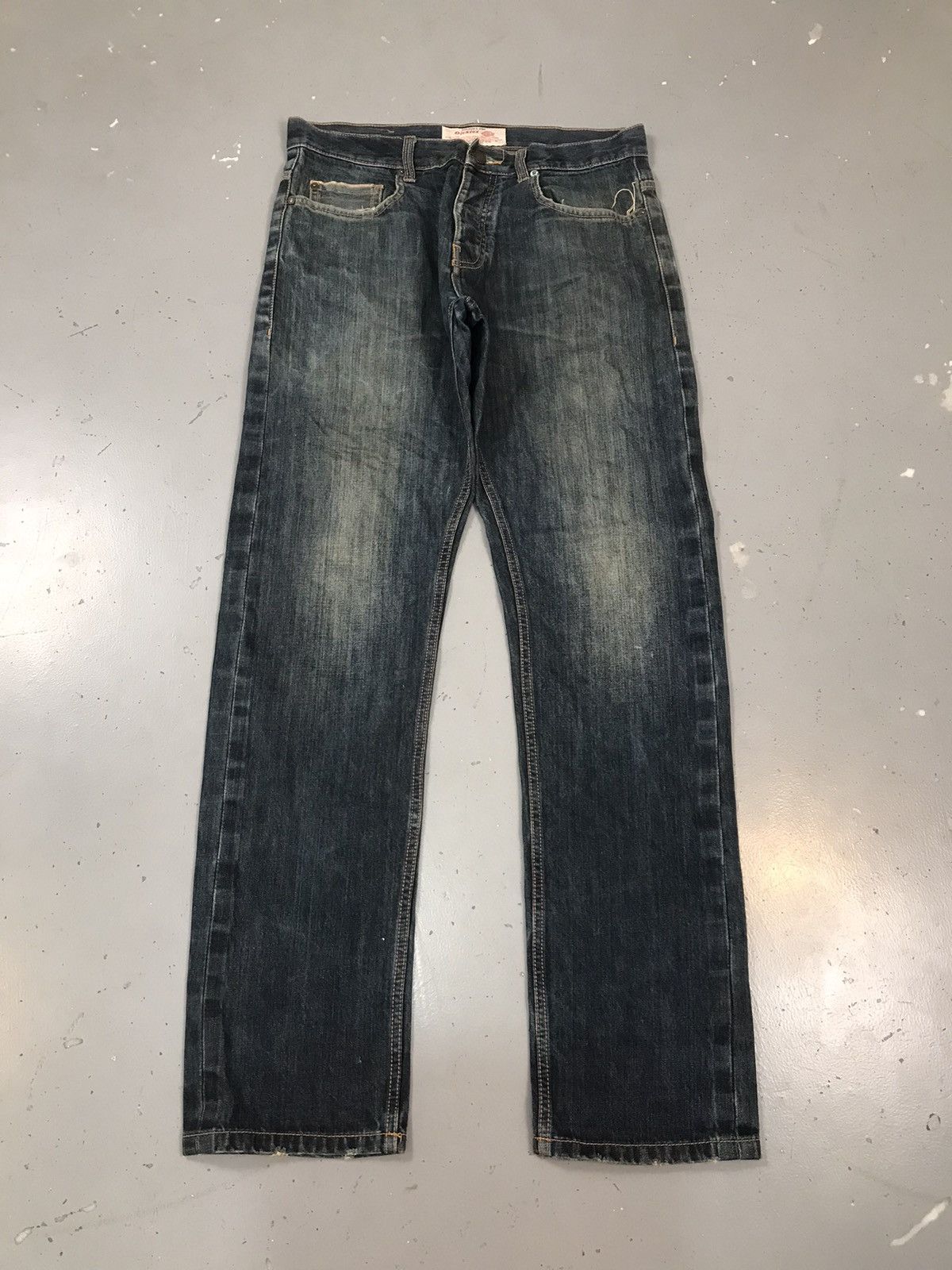 Dickies × Vintage Vintage Dickies salvage straight denim Size US 34 / EU 50 - 1 Thumbnail