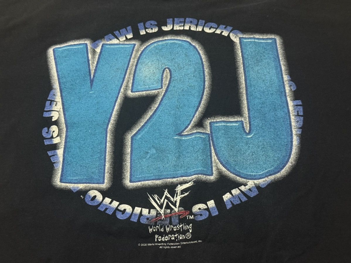 Vintage Vintage 00s WWF Chris Jericho Y2J T Shirt 90s Size US M / EU 48-50 / 2 - 8 Thumbnail