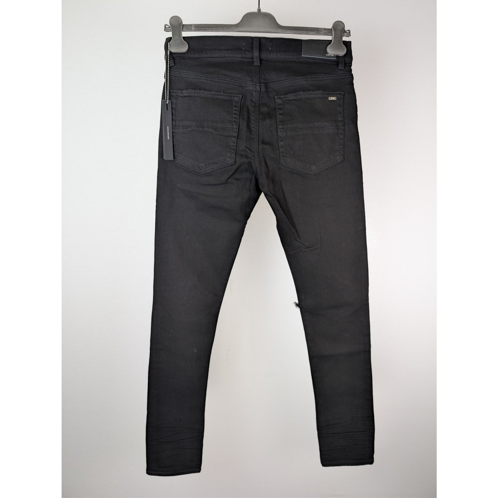 Amiri o1rshd1 Boucle MX1 Denim Jeans in Black Overdyed Size US 34 / EU 50 - 18 Thumbnail