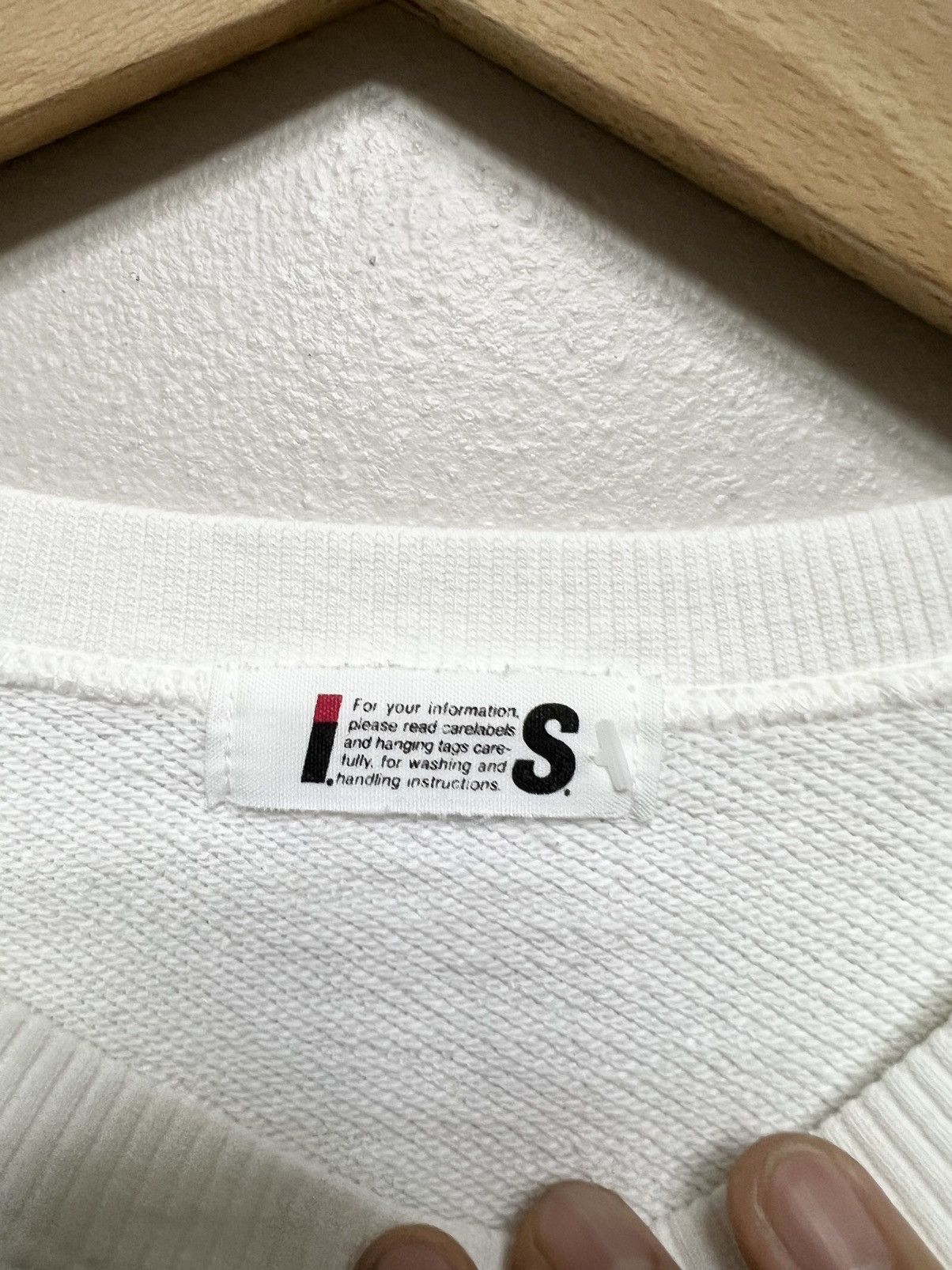 Designer × Issey Miyake × Japanese Brand ISSEY MIYAKE BIG LOGO JAPANESE BRAND SWEATSHIRT Size US M / EU 48-50 / 2 - 10 Thumbnail