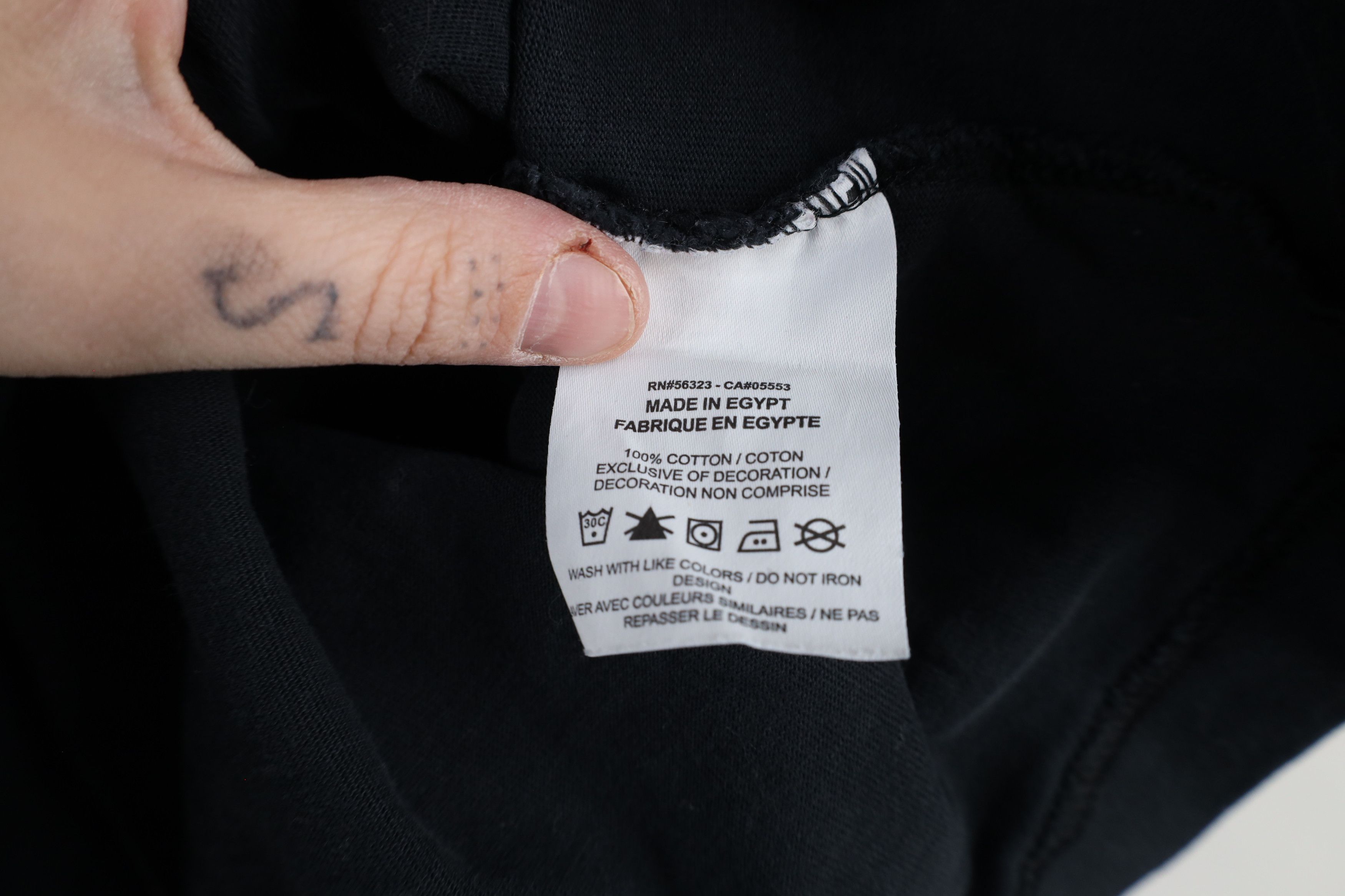 Nike × Vintage Y2K Nike Scott Center Swoosh Cropped Loose Fit T-Shirt Black Size L / US 10 / IT 46 - 7 Thumbnail