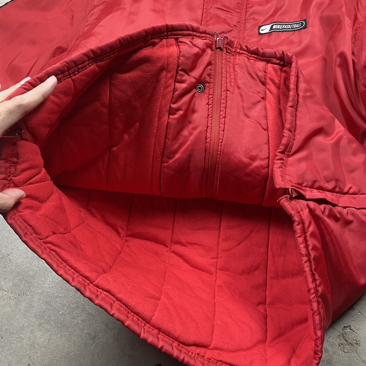 Nike y2k Nike Double Layer Hooded Coach Jacket Size US L / EU 52-54 / 3 - 8 Thumbnail