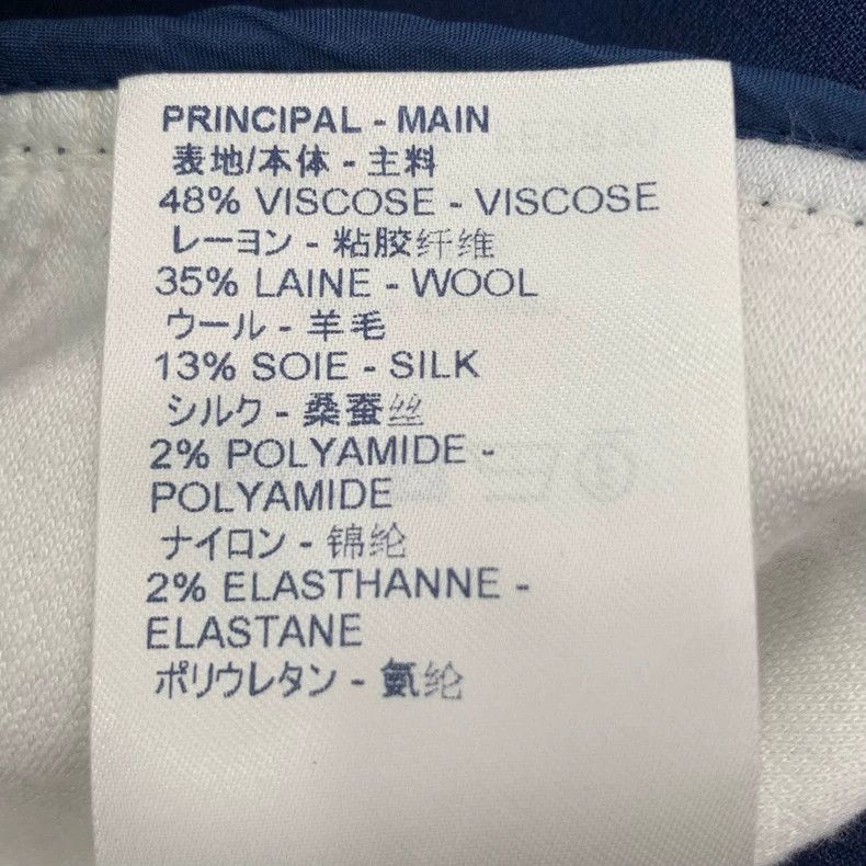 Louis Vuitton Louis Vuitton Logo buttoned blue and white color-block woo Size XS / US 0-2 / IT 36-38 - 8 Thumbnail