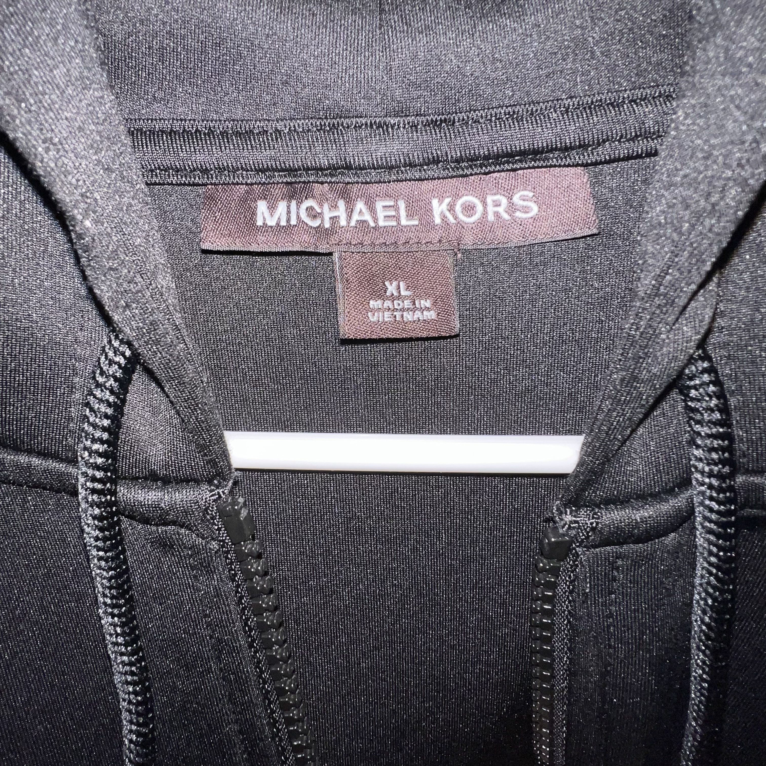 Michael Kors Michael Kors Camouflage Trim Full Zip Hoodie - Men's Size XL Size US XL / EU 56 / 4 - 7 Thumbnail