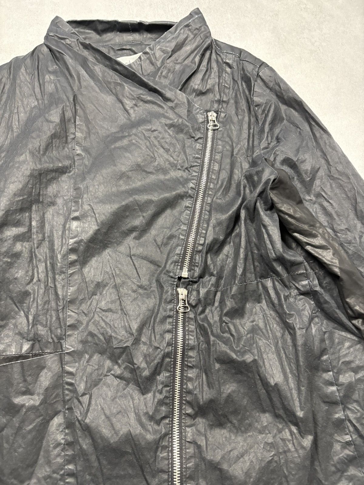 Other Art Point Asymmetric Zip Jacket Avant Garde Minimal Techwear Size S / US 4 / IT 40 - 6 Thumbnail