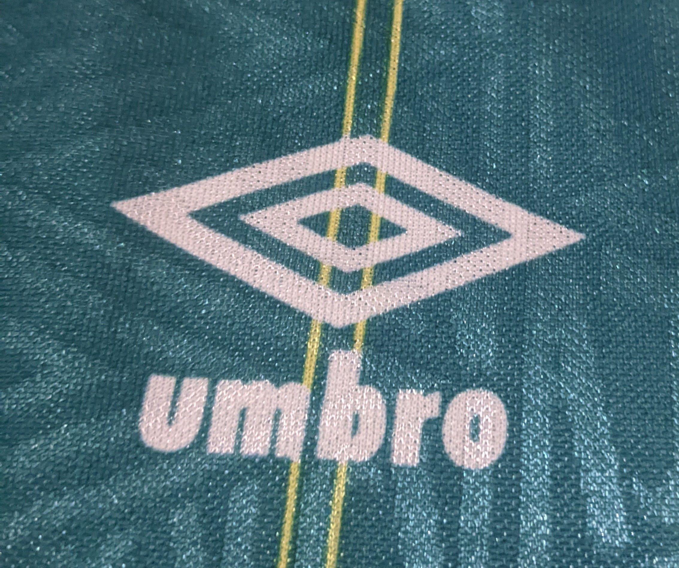 Umbro Ajax 1991-1993 ABN-AMRO BERGKAMP football shirt Size US L / EU 52-54 / 3 - 8 Thumbnail