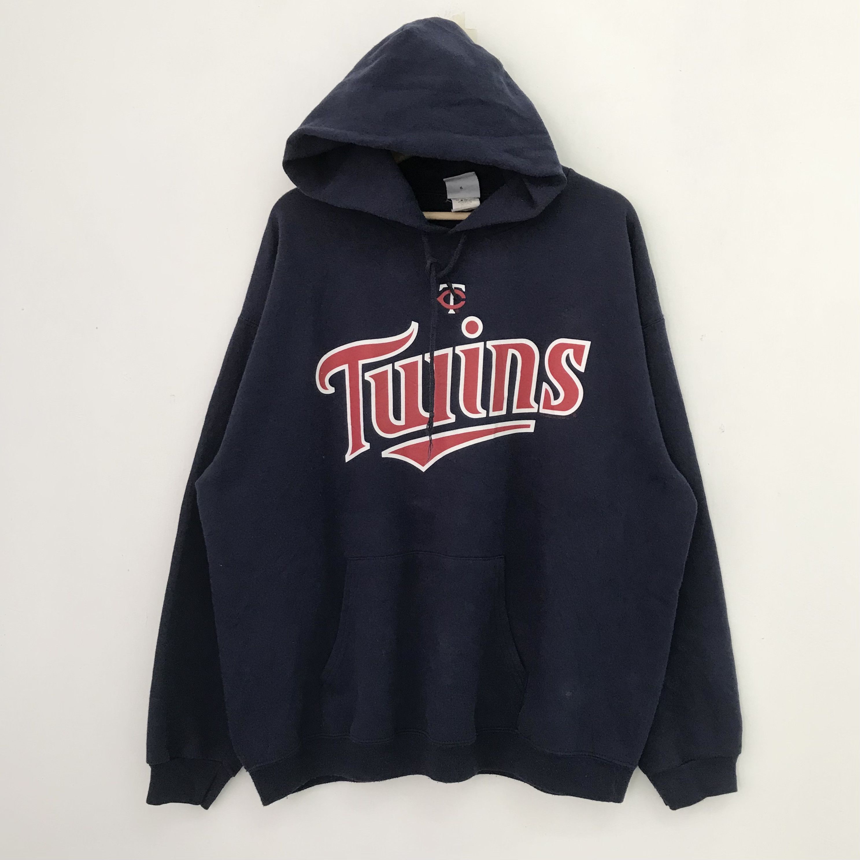 Vintage Vintage 90s Minnesota Twins Blue Sweater - 220 Size US XL / EU 56 / 4 - 1 Thumbnail