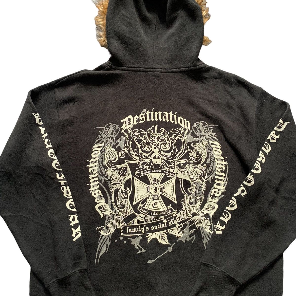 If Six Was Nine × Japanese Brand × Le Grande Bleu (L.G.B.) Beaumere fur hoodie Size US L / EU 52-54 / 3 - 7 Thumbnail