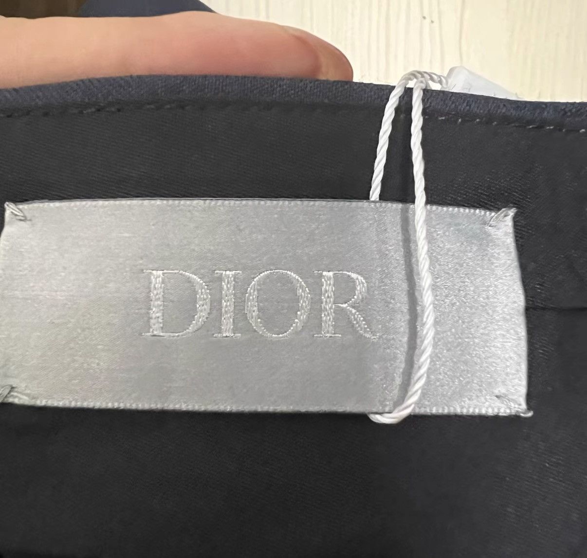 Dior Dior Navy Wide-leg Pants J41 Size US 32 / EU 48 - 3 Thumbnail