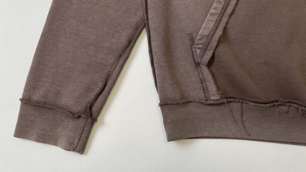Maison Margiela S/S 19 Inside Out Seam Washed Cotton Hoodie Size US M / EU 48-50 / 2 - 8 Thumbnail