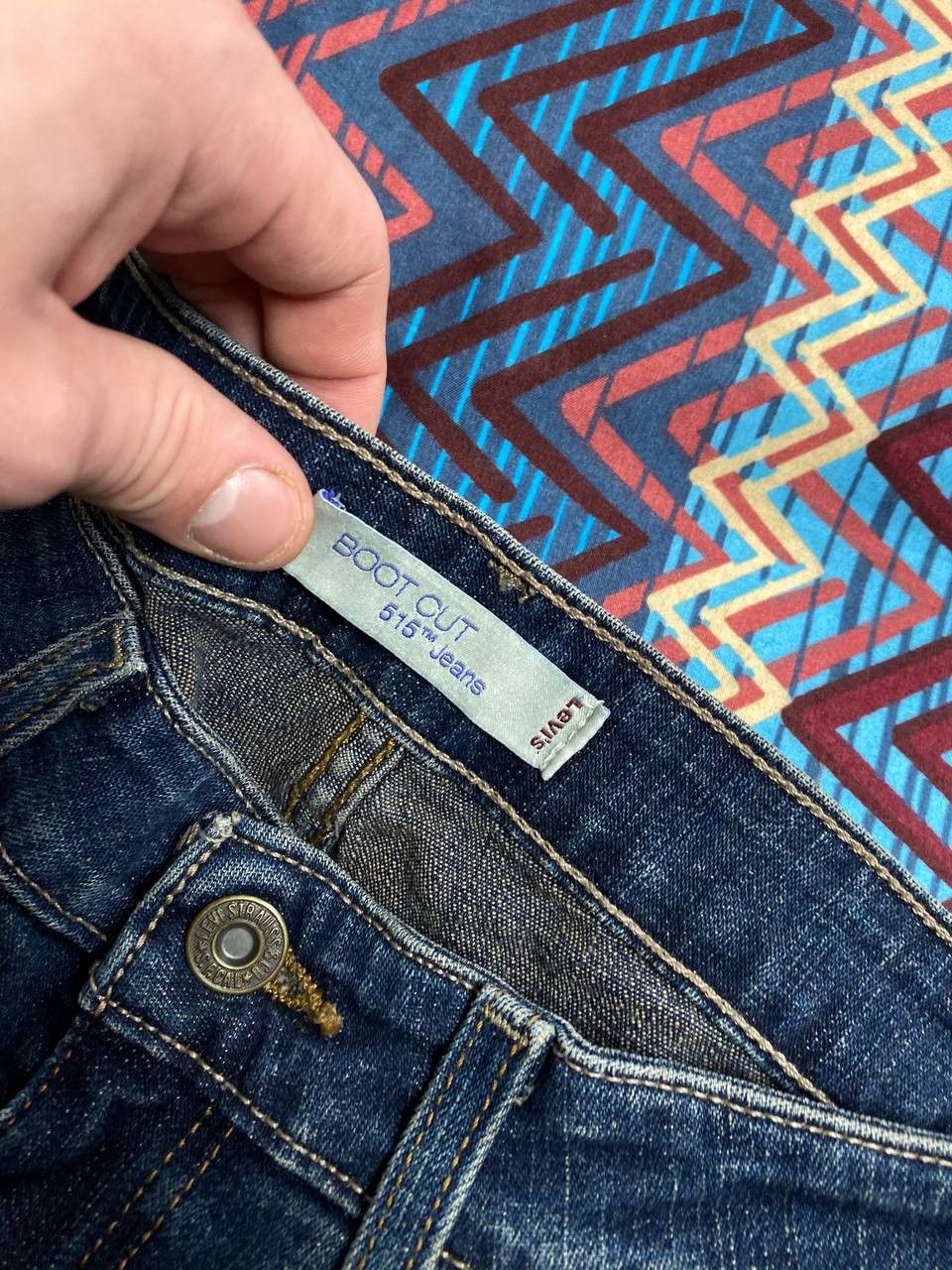Jean × Levi's × Vintage 90s Vintage Levis 515 Boot Cut Jeans Women Size 26" / US 2 / IT 38 - 2 Thumbnail