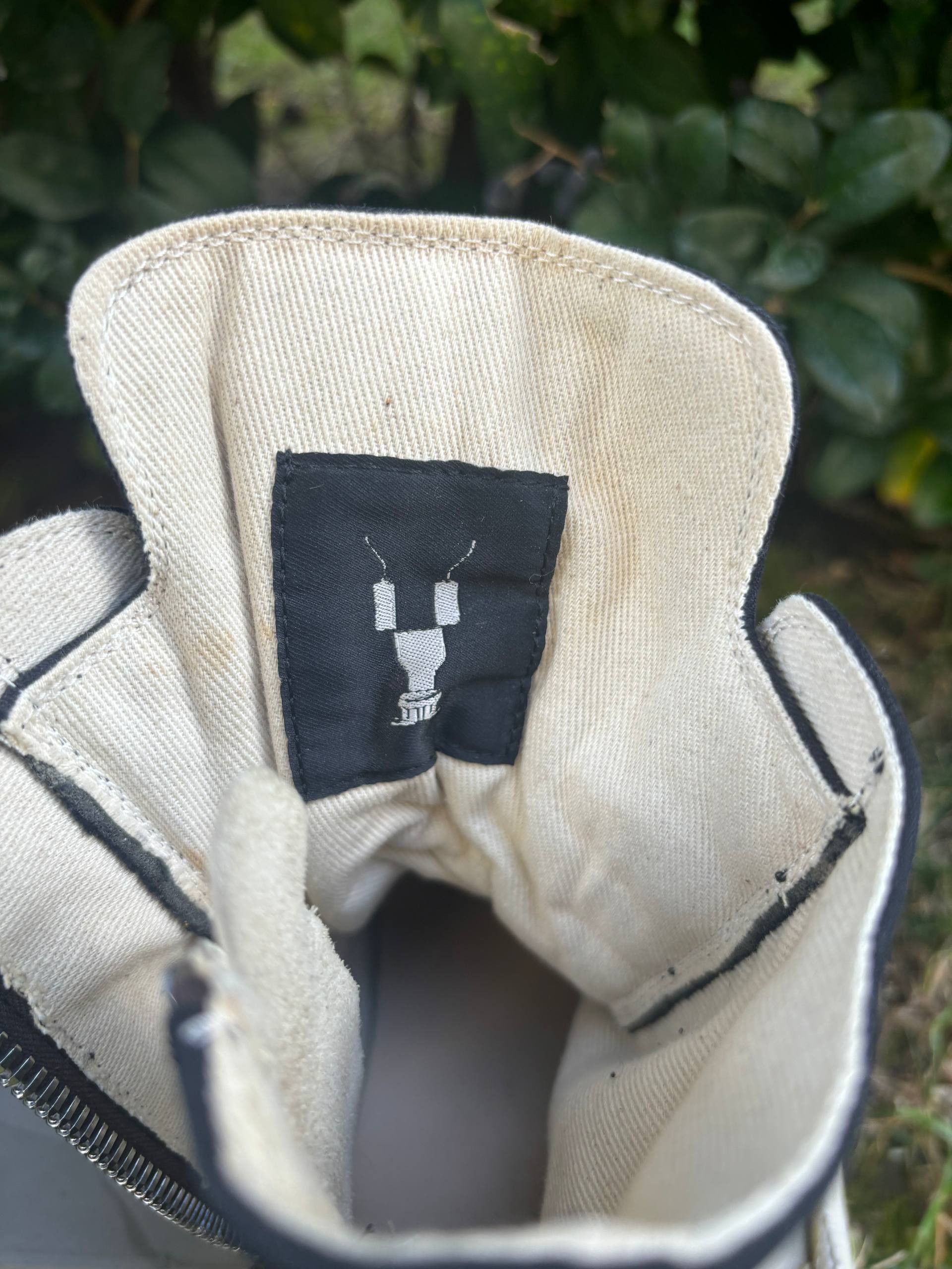 Rick Owens Drkshdw Rick Owens Ramones High Rare ‘Yellow’ Sole Size US 9 / EU 42 - 4 Thumbnail