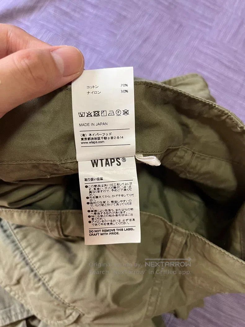 Wtaps Wtaps size 1 Workwear six-bag shorts military green Size US 39 - 8 Thumbnail