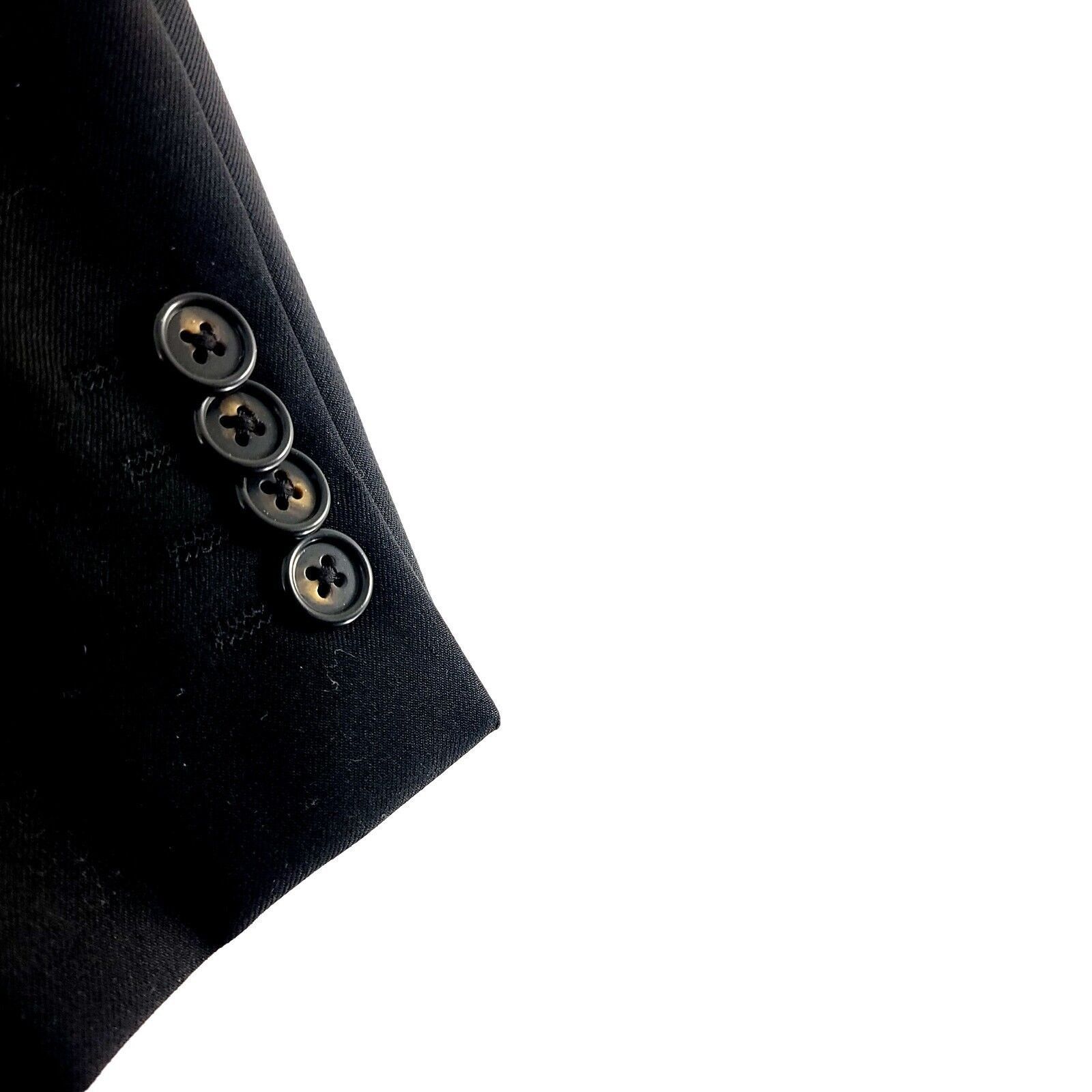 Ralph Lauren Ralph Lauren Wool 2 Button Black Blazer 40R Tagged 40L See D Size 40R - 3 Thumbnail