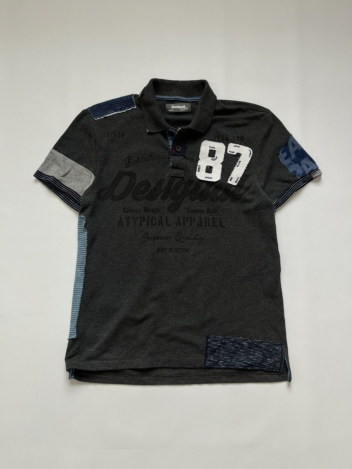 Desigual Desigual Putch Work Y2K Polo Size US L / EU 52-54 / 3 - 1 Thumbnail