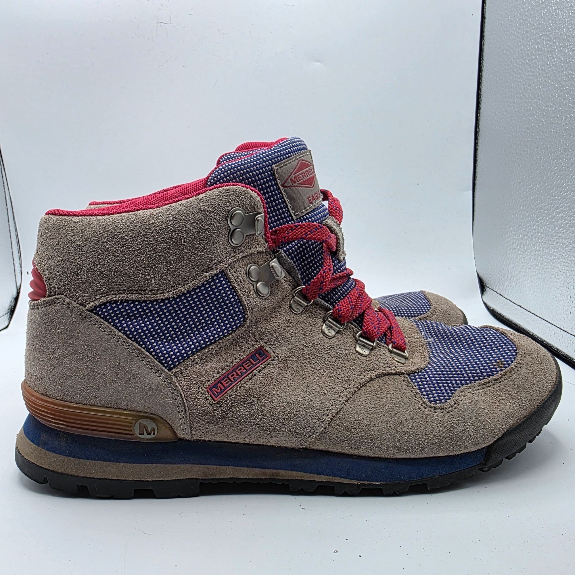 Merrell Merrell Eagle Origins Smoke Womens Size 8.5 Brown Pink Boots Size US 8.5 / IT 38.5 - 12 Thumbnail