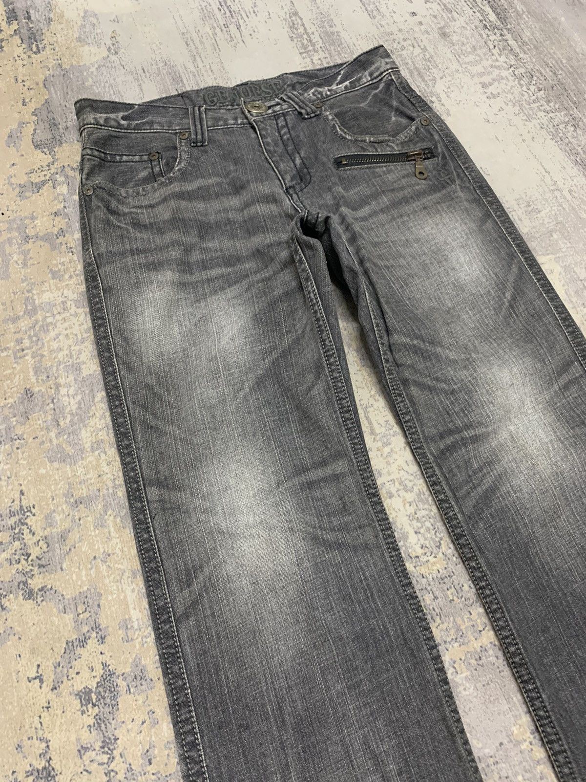 Japanese Brand Japanese Genoese Open Hem Clawmark Denim Pant 32x31 Size US 32 / EU 48 - 3 Thumbnail