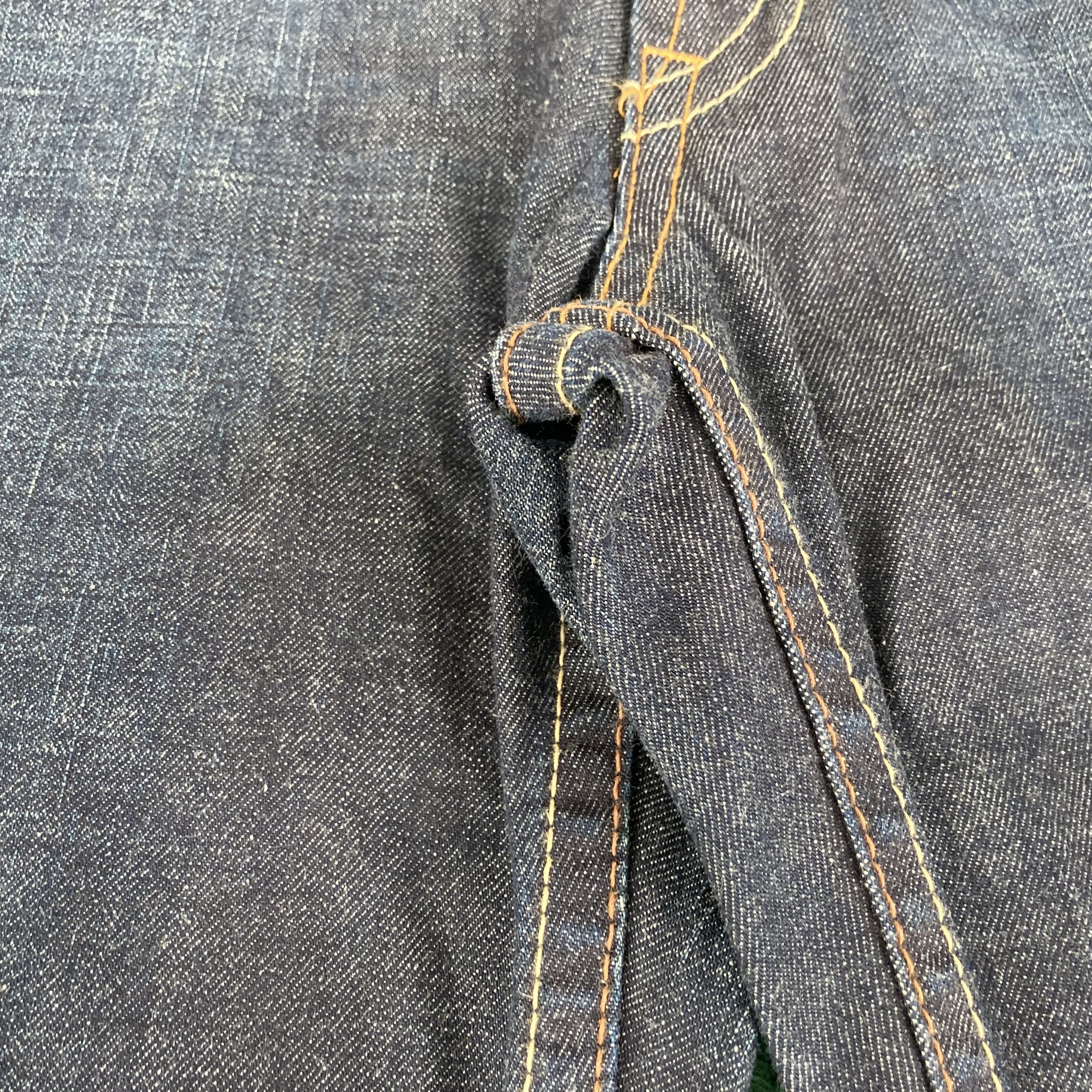 Levi's × Vintage Vtg Levis 507 Super Flare Denim Bootcut Punk 32 Grunge Jeans Size US 32 / EU 48 - 8 Thumbnail
