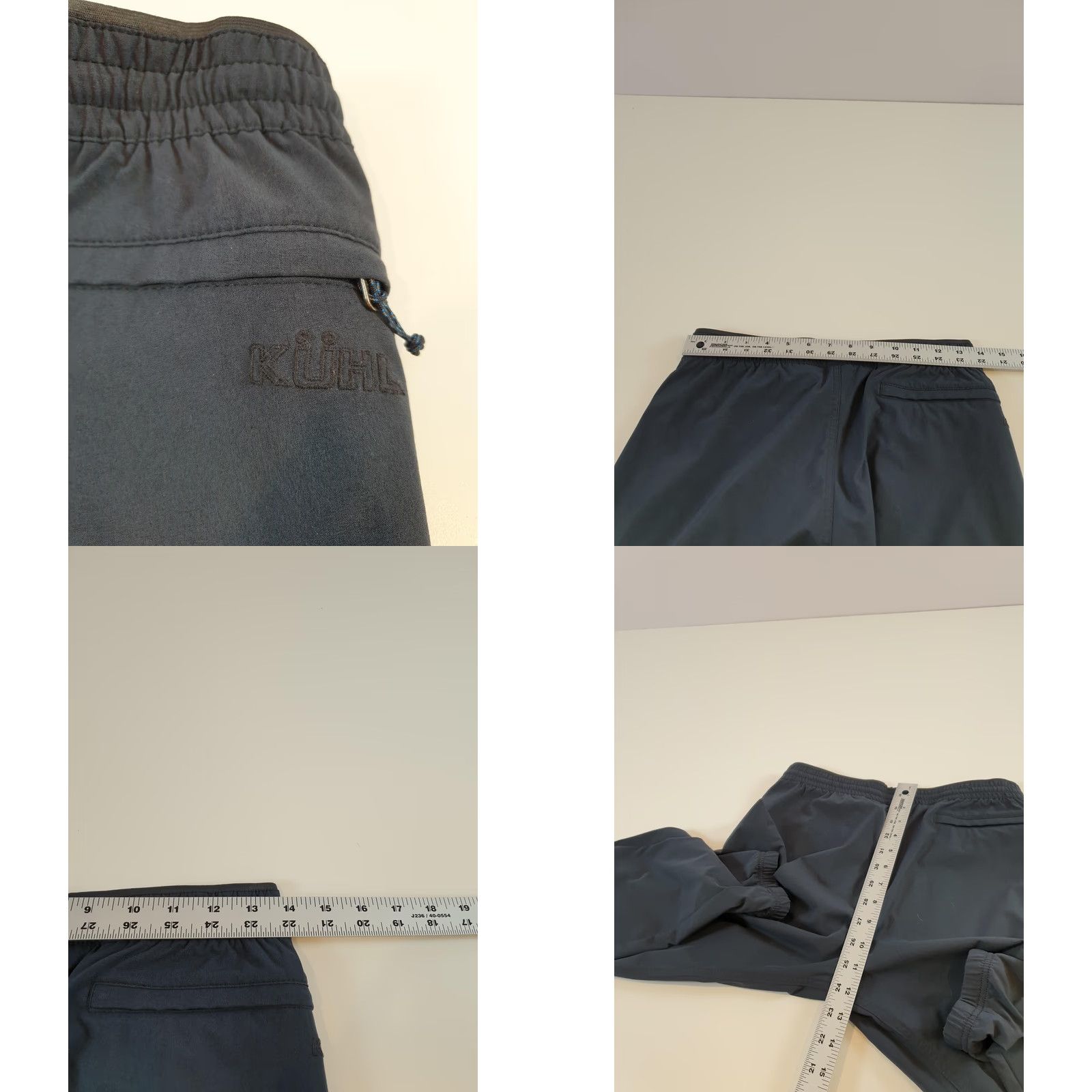 Vintage KÜHL Men’s Freeflex Gray Blue Soft Shell Stretch Hiking Pants S Regular Small Blue Pants Hiking Outdoor Mens Size US 29 - 8 Thumbnail