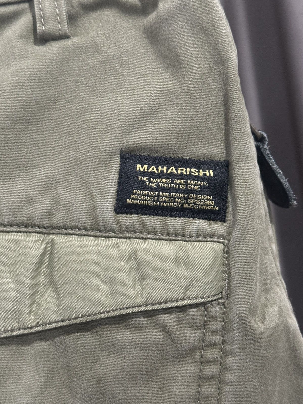 Maharishi Vintage Maharishi Olive Pants size Medium Size US 32 / EU 48 - 13 Thumbnail