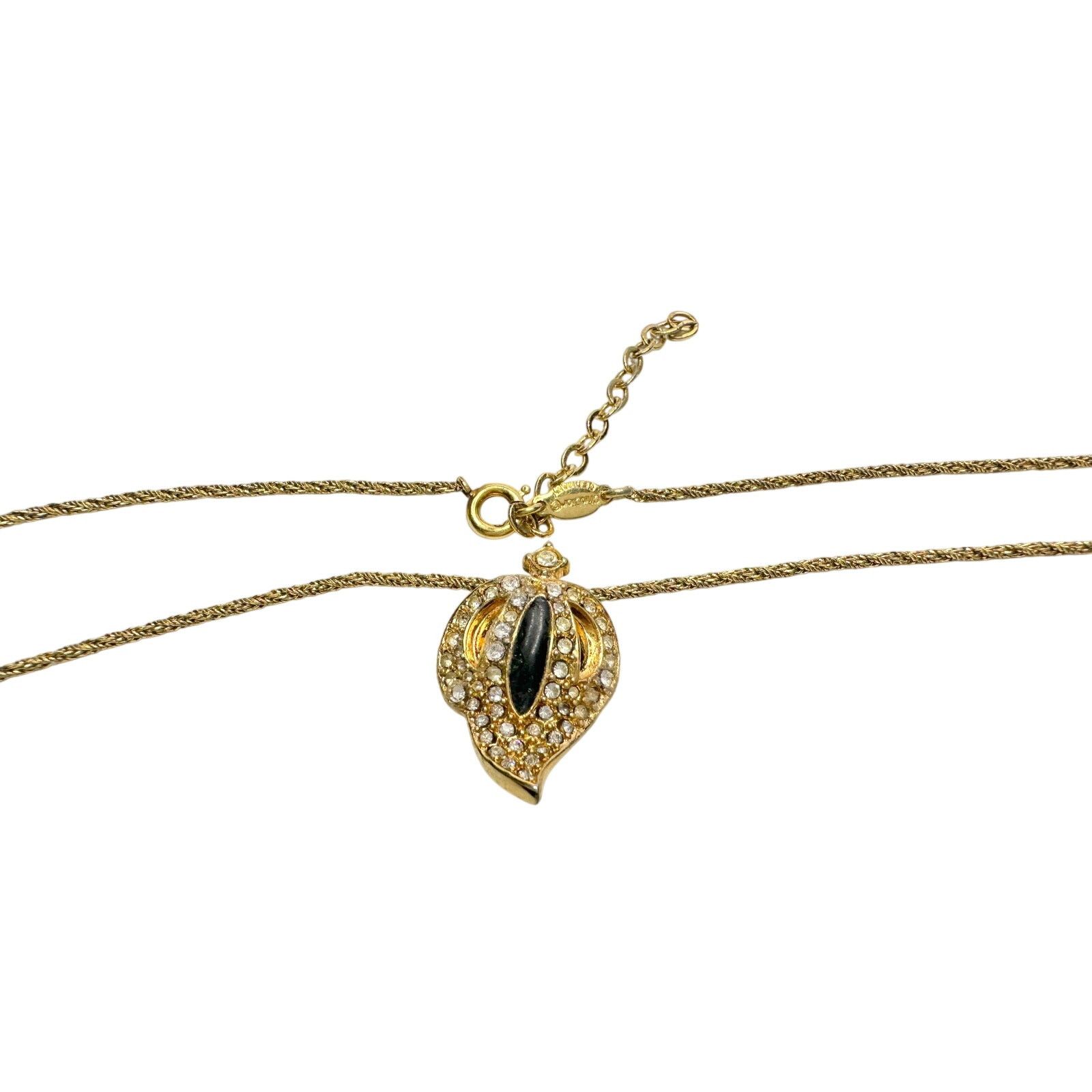 Dior Christian Dior Germany Vintage Gold-Plated Leaf Necklace Size ONE SIZE - 8 Thumbnail