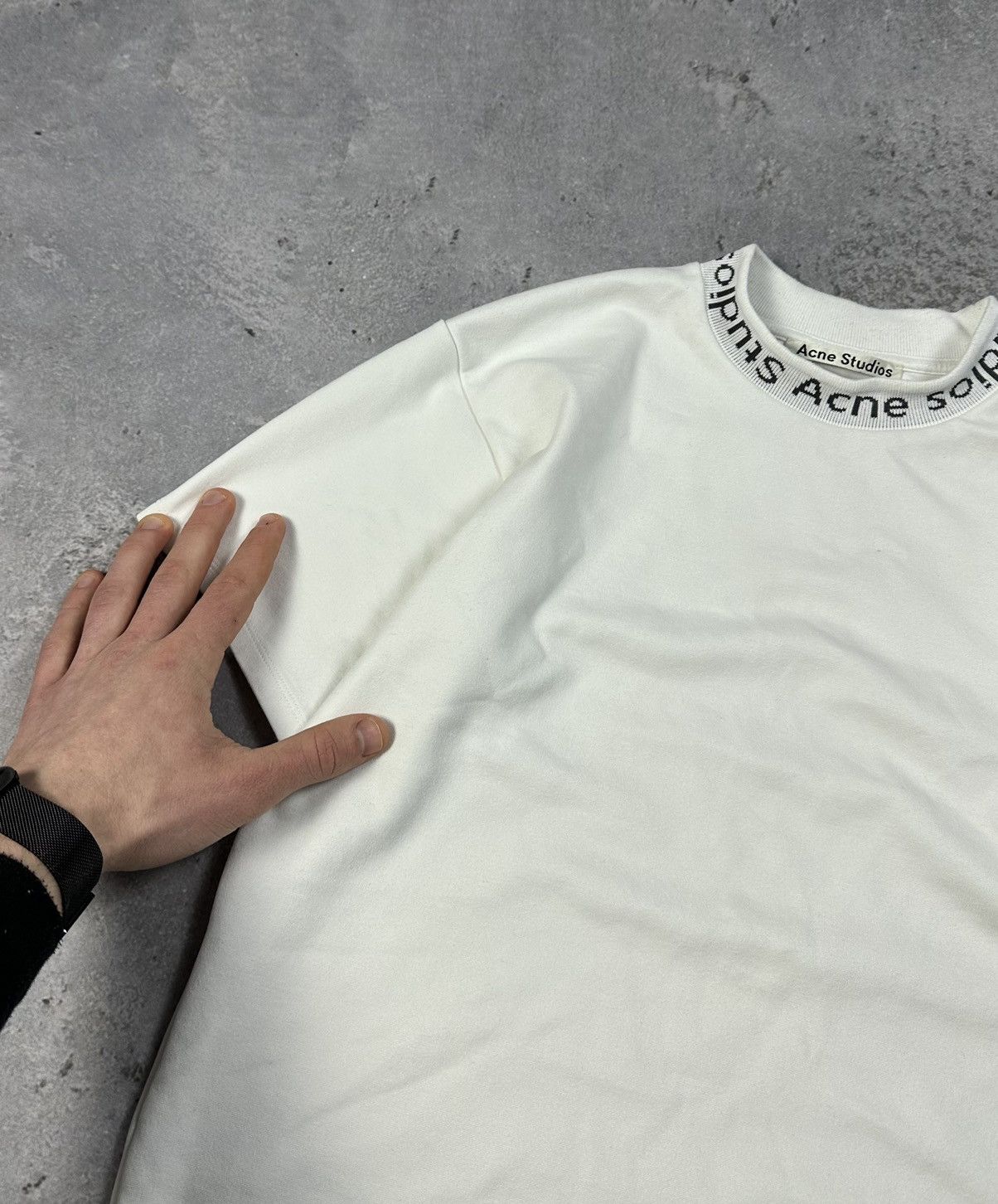Acne Studios Acne Studios Luxury Y2K avantgarde streetwear T-shirt Size US S / EU 44-46 / 1 - 5 Thumbnail