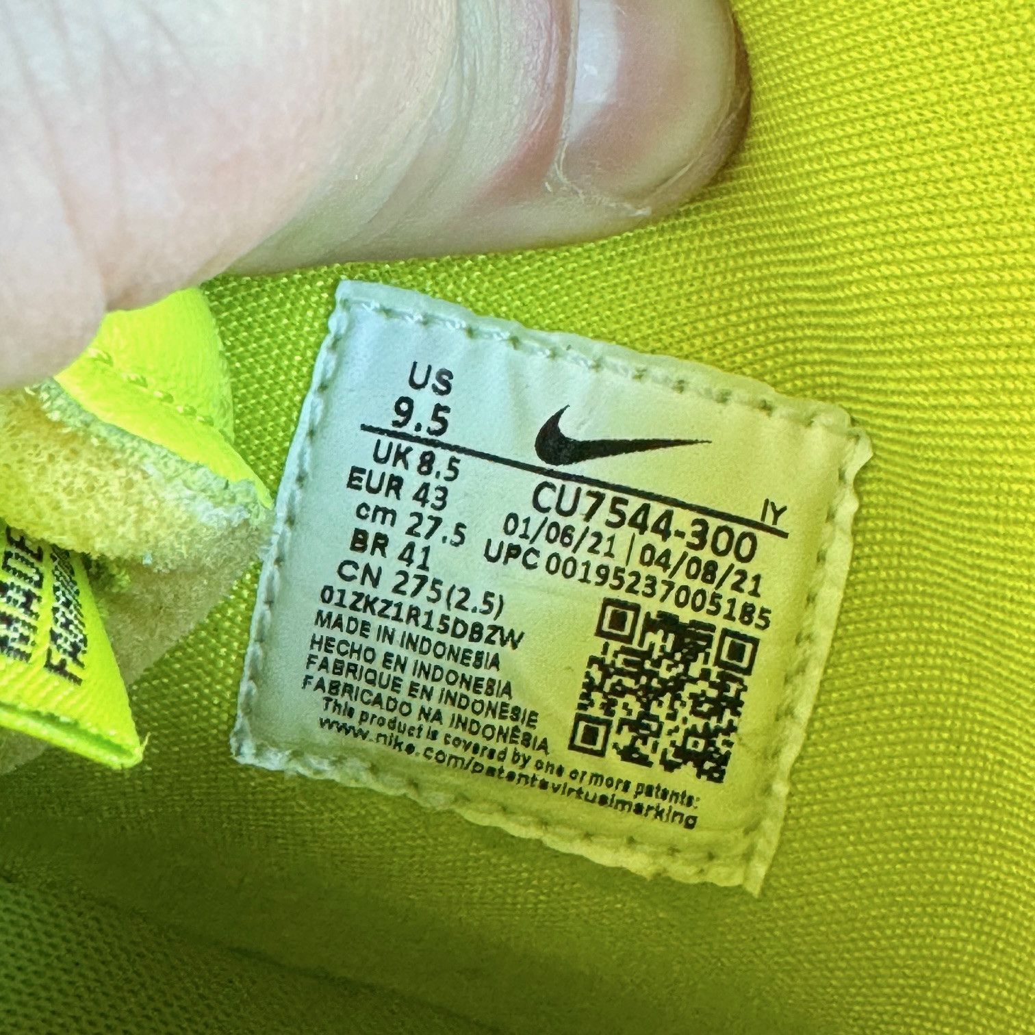Ambush Design × Nike Nike x Ambush Dunk Hi Atomic Green Sneakers Size US 9.5 / EU 42-43 - 9 Thumbnail