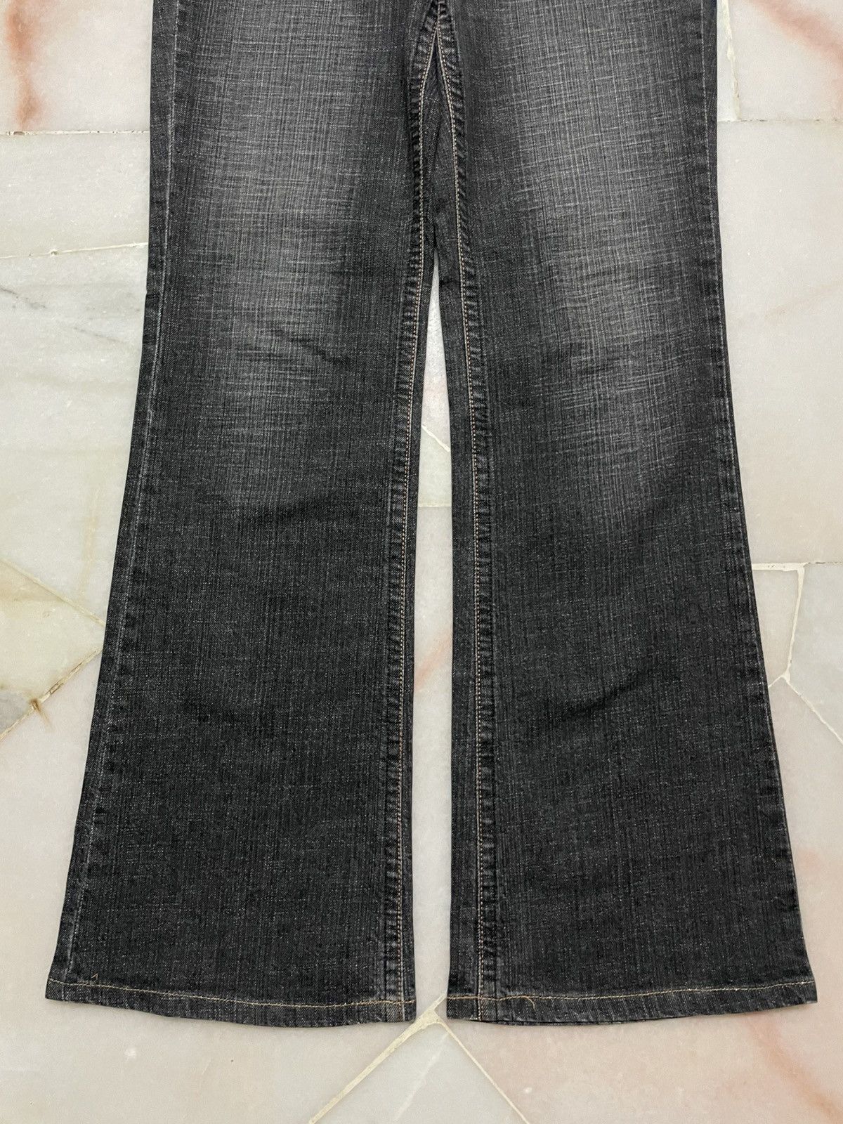 Tornado Mart 💥Flared💥Vintage 90’s Style Japanese Mud-Wash Bootcut Jeans Size 27" / US 4 / IT 40 - 5 Thumbnail