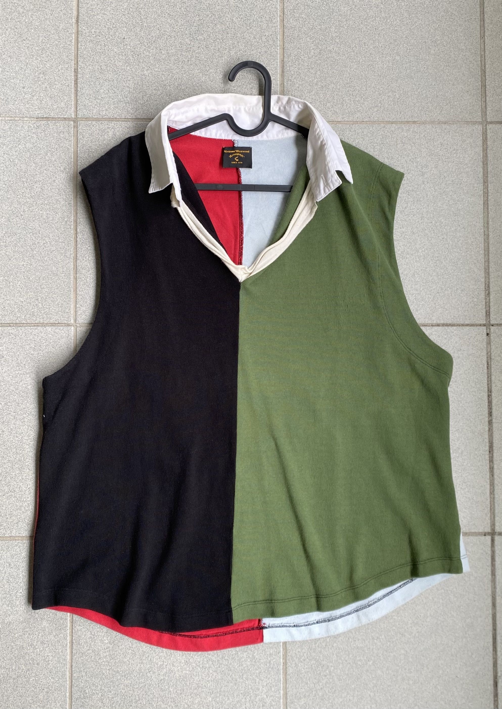 Vivienne Westwood Vivienne Westwood sleeveless polo Size US XL / EU 56 / 4 - 1 Thumbnail