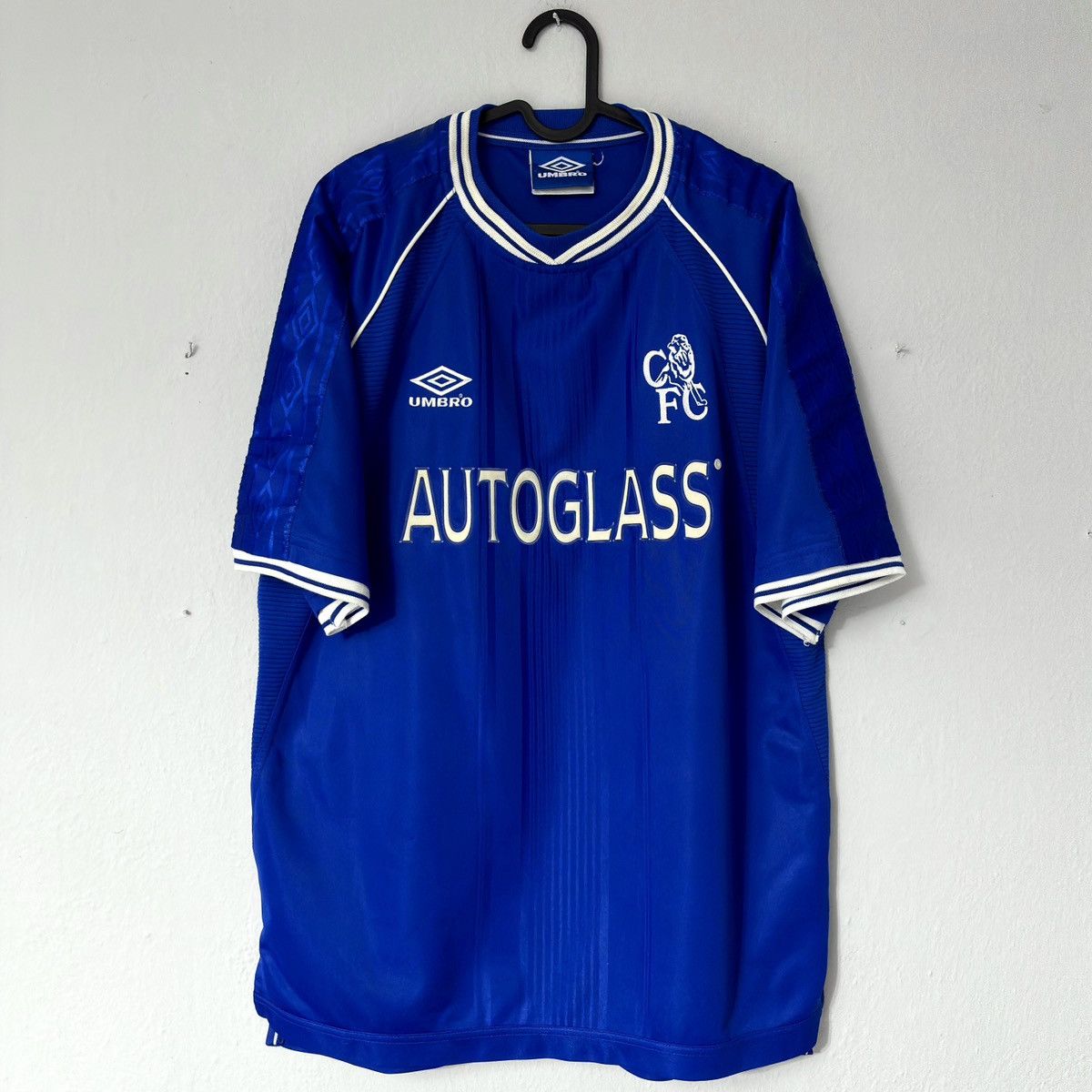 Umbro × Vintage 1999 2000 Chelsea London Umbro Vintage Home Soccer Jersey FC Size US L / EU 52-54 / 3 - 3 Thumbnail