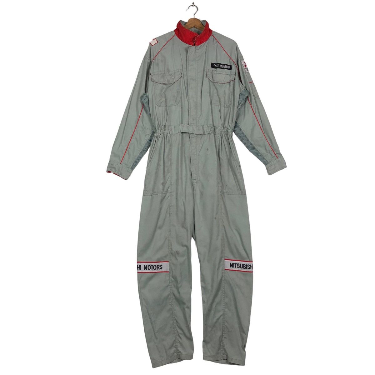 Japanese Brand 🔥90’s Vintage Coverall Racing Wear Mitsubishi Motors Size US 32 / EU 48 - 2 Thumbnail