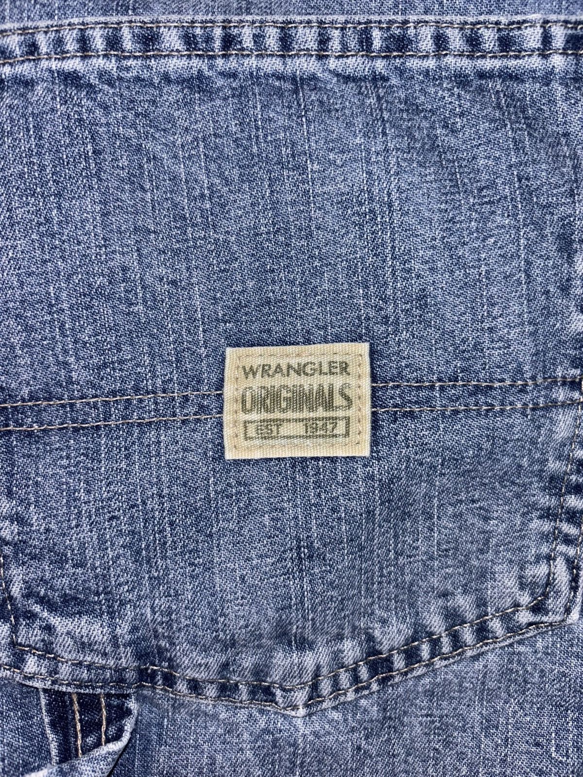 Wrangler Vtg Wrangler Carpenter Denim Shorts Y2K Jorts Workwear 38 Size US 38 / EU 54 - 4 Thumbnail