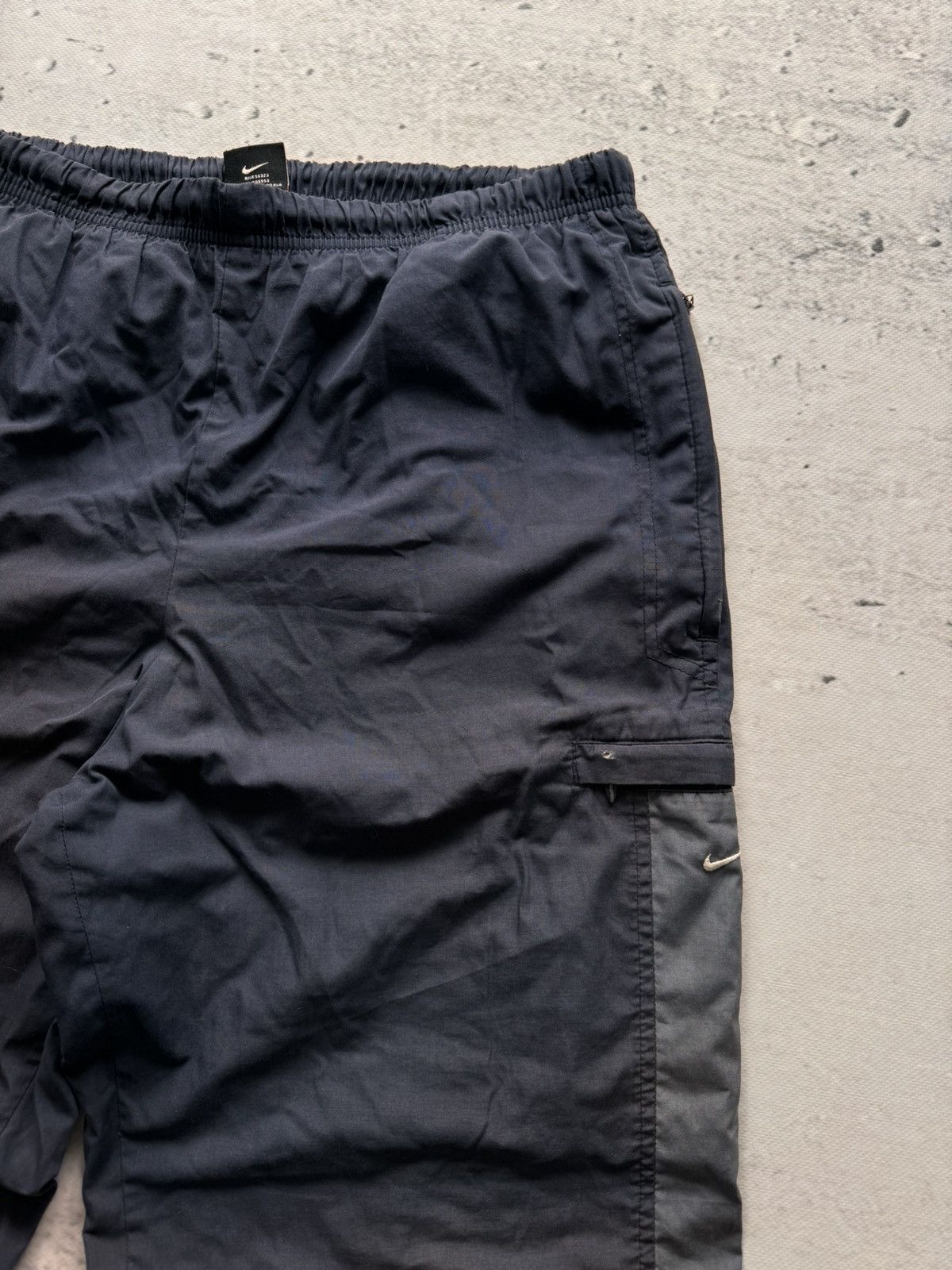 Nike × Vintage NIKE VINTAGE BASIC LOGO OVERSIZE BAGGY PANTS Size US 34 / EU 50 - 4 Thumbnail