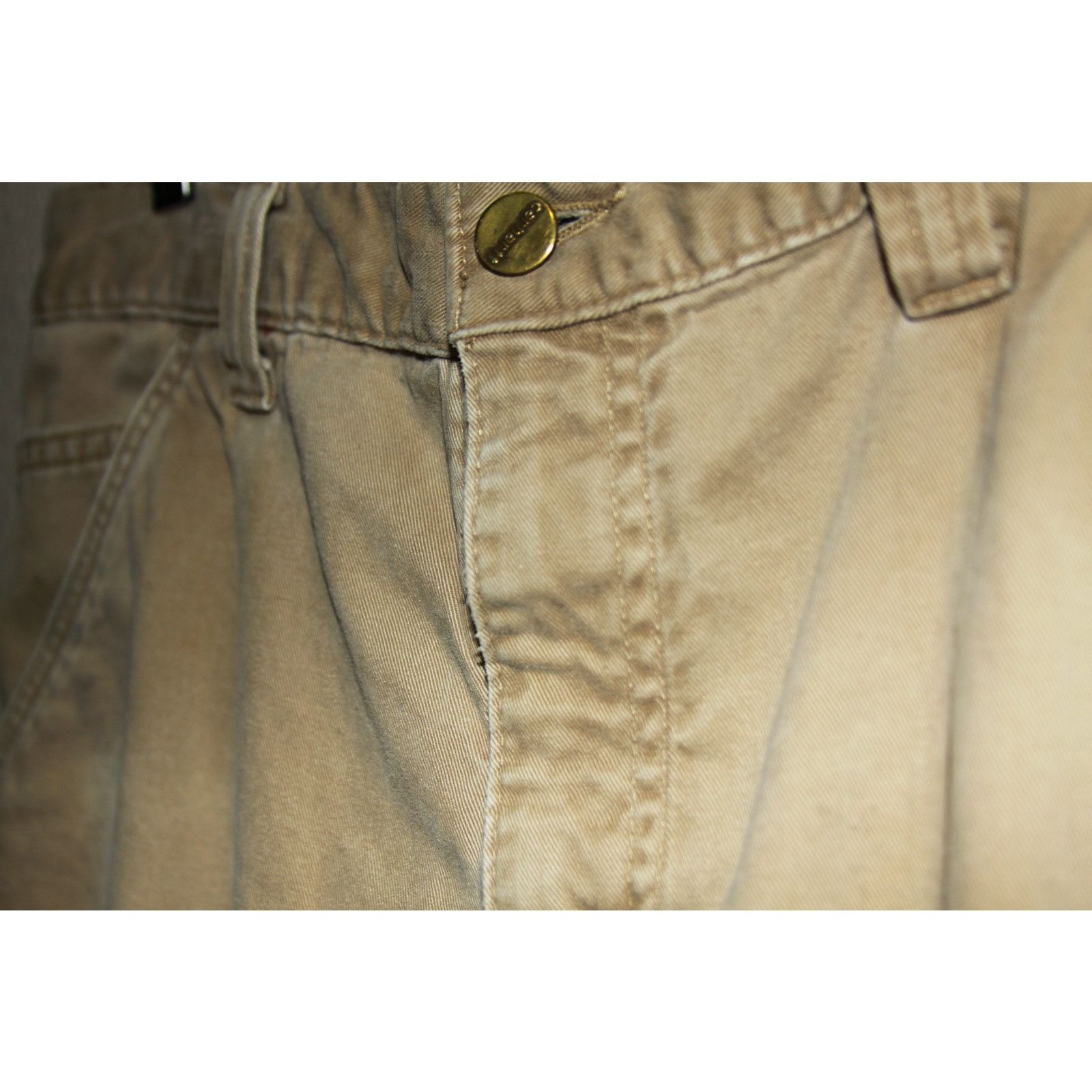 Carhartt Carhartt Relaxed Fit Carpenter Pants 34x32 Tan Paint-Stained Size US 34 / EU 50 - 4 Thumbnail