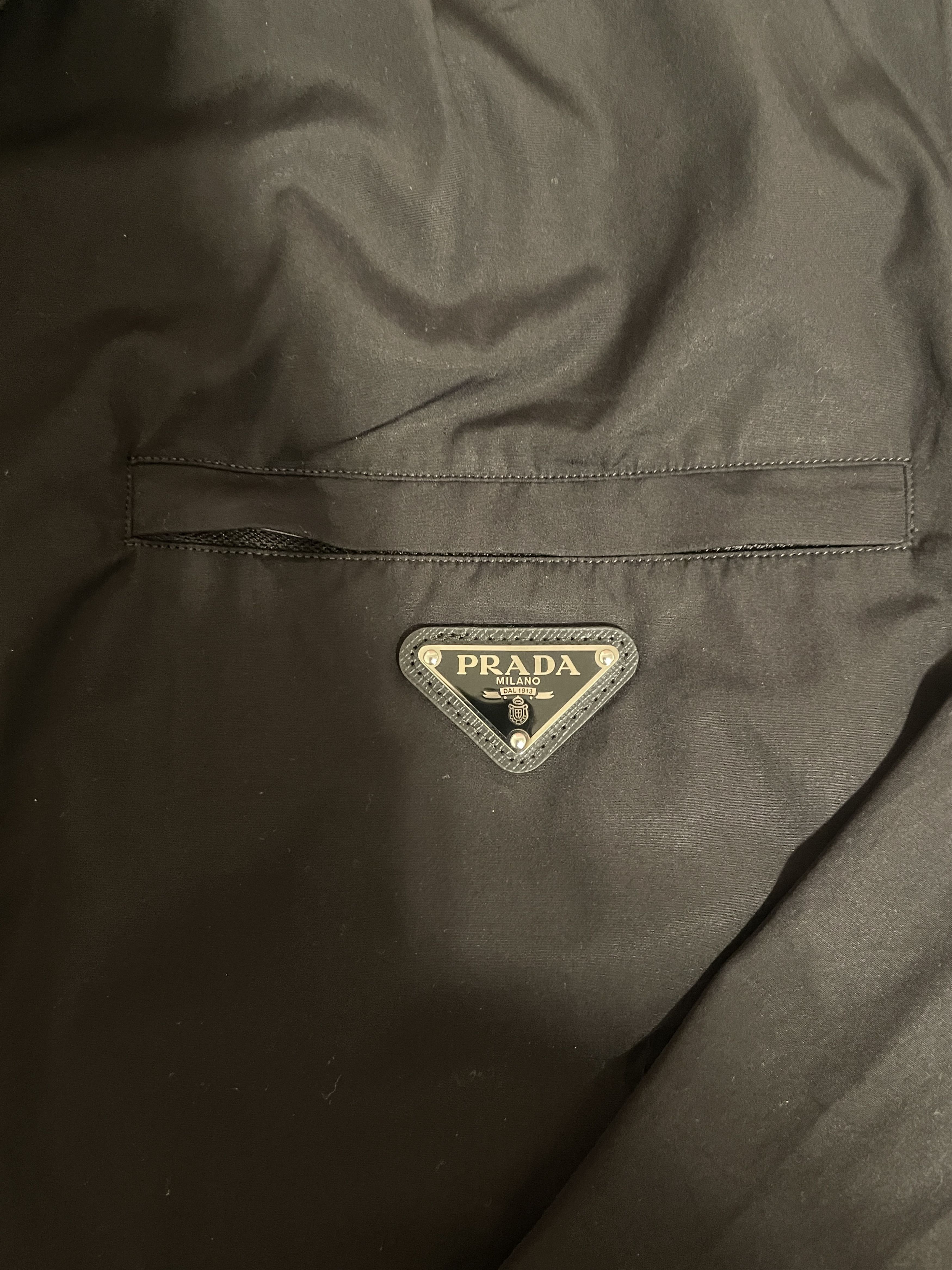 Prada Prada Cotton Shirt Black XS Size US XS / EU 42 / 0 - 4 Thumbnail