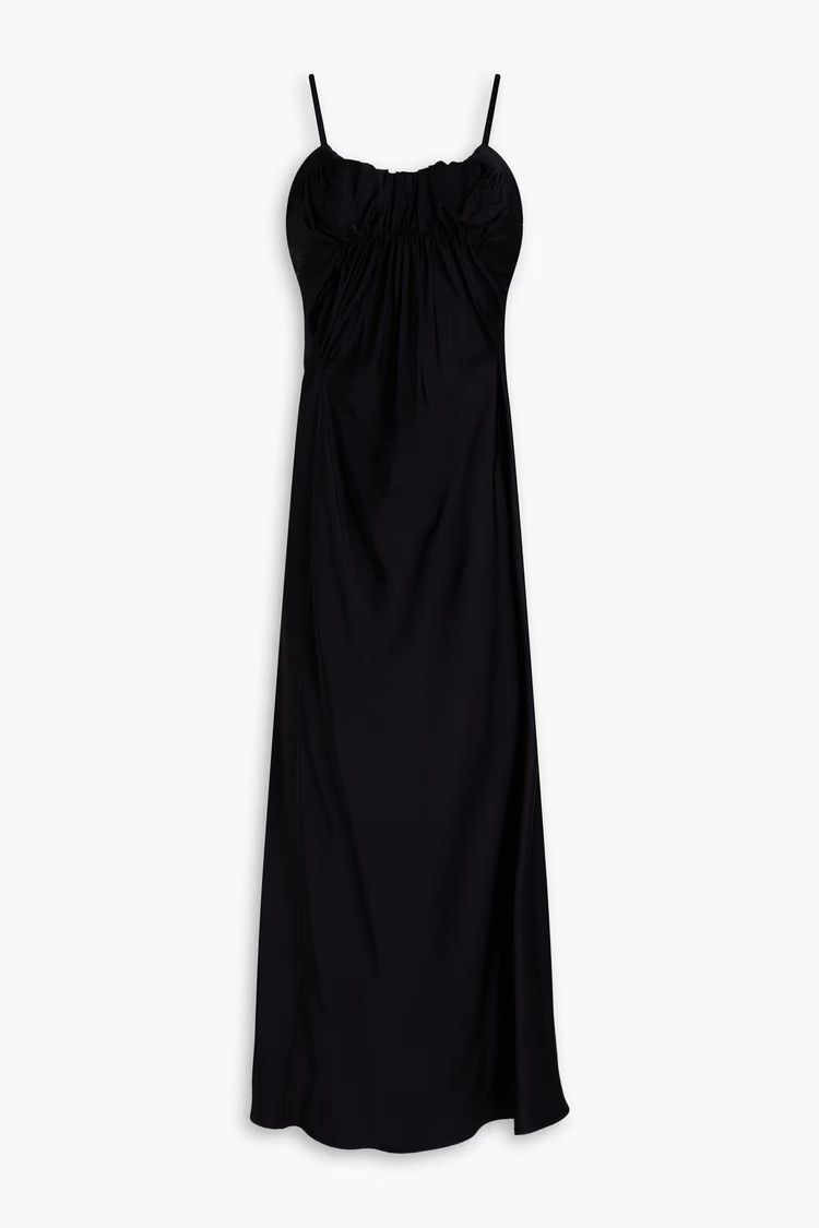 Jil Sander o1y0925 Maxi Dress in Black Size XS / US 0-2 / IT 36-38 - 1 Thumbnail