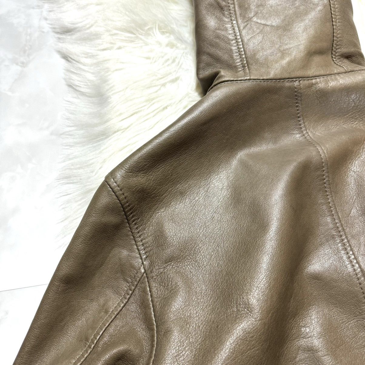 Dolce & Gabbana recent model Dolce & Gabbana hooded ZIP UP leather jacket Size US S / EU 44-46 / 1 - 19 Thumbnail