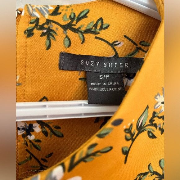 Other Yellow floral dress size small Size S / US 4 / IT 40 - 2 Thumbnail