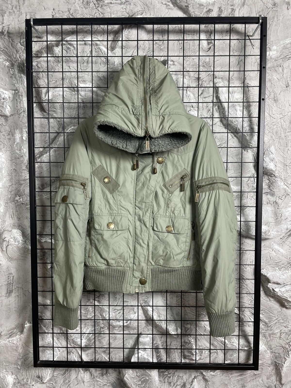 Issey Miyake 2000s Multipocket Y2K Huge Hood Bomber LGB GOA Japanese Vibe Size US M / EU 48-50 / 2 - 3 Thumbnail