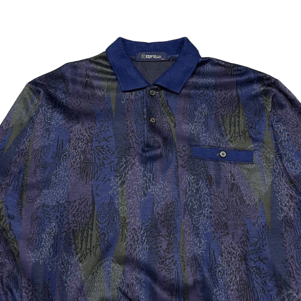 Japanese Brand Archive Vintage Japanese Brand All Overprint Sweatshirt Size US L / EU 52-54 / 3 - 2 Thumbnail