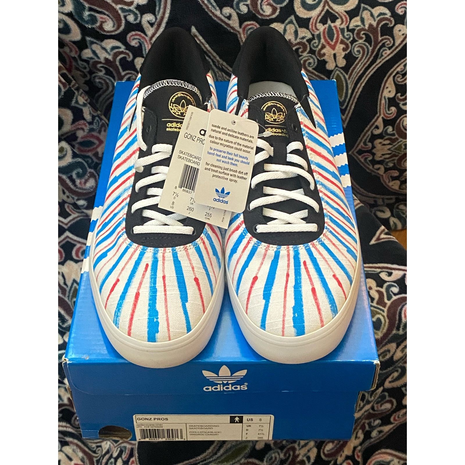Adidas Adidas Gonz Pro Multi m 8 w 9.5 Size US 8 / EU 41 - 4 Thumbnail
