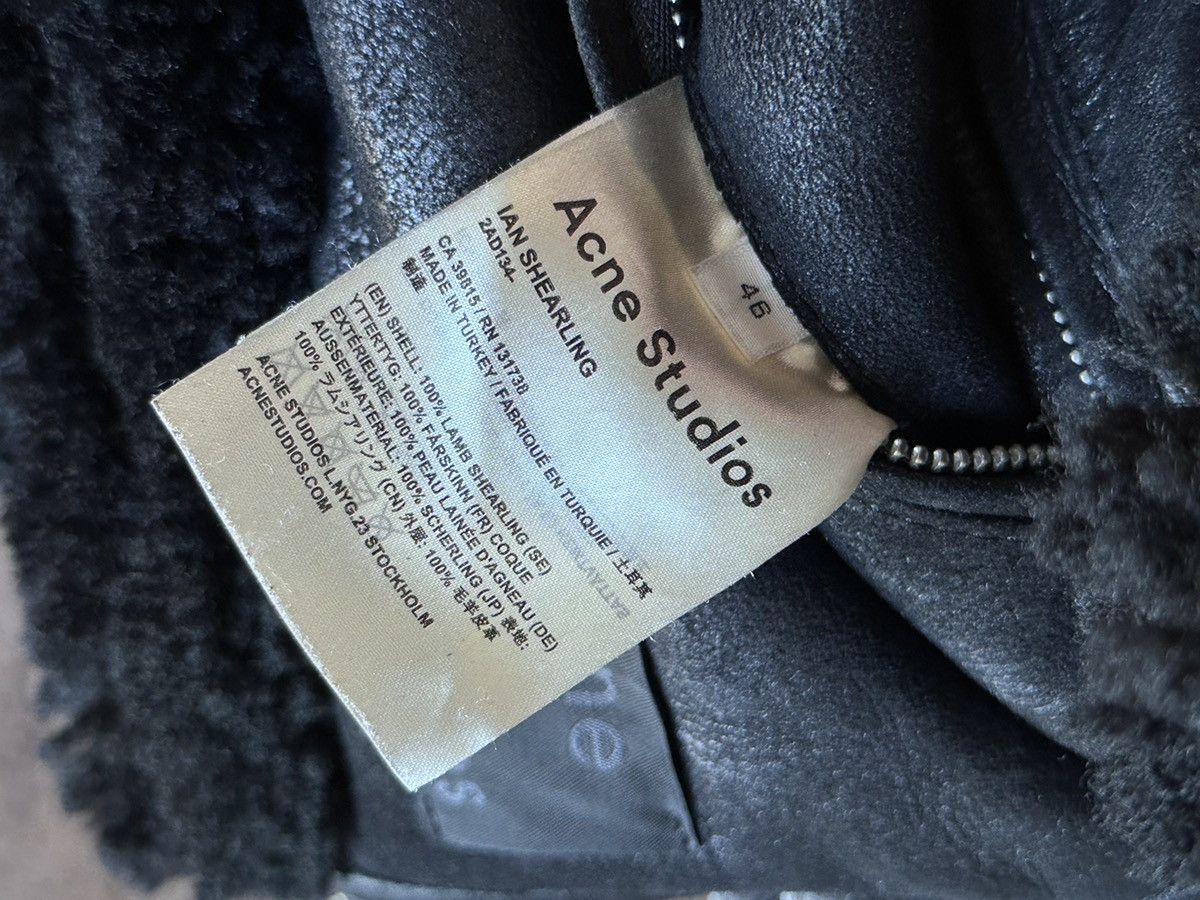Acne Studios Acne studios IAN shearling leather jacket Size US S / EU 44-46 / 1 - 7 Thumbnail