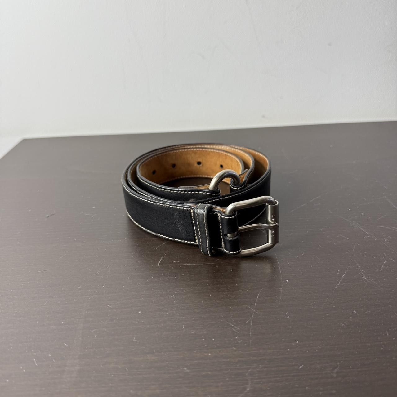 Celine Celine Real Leather Black Belt Designer Minimalist Size ONE SIZE - 1 Thumbnail