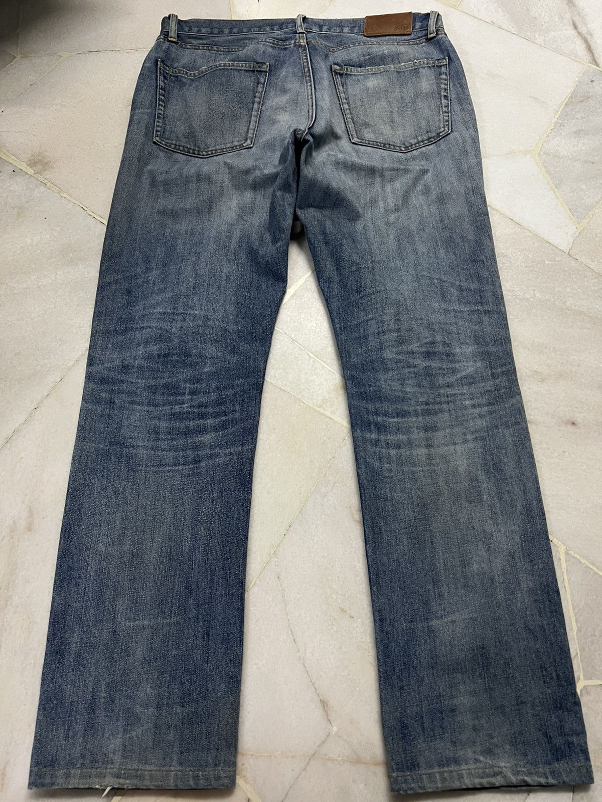 Japanese Brand × Uniqlo × Vintage Japanese Brand Uniqlo Vintage S002 Distressed Jean Size US 35 - 13 Thumbnail